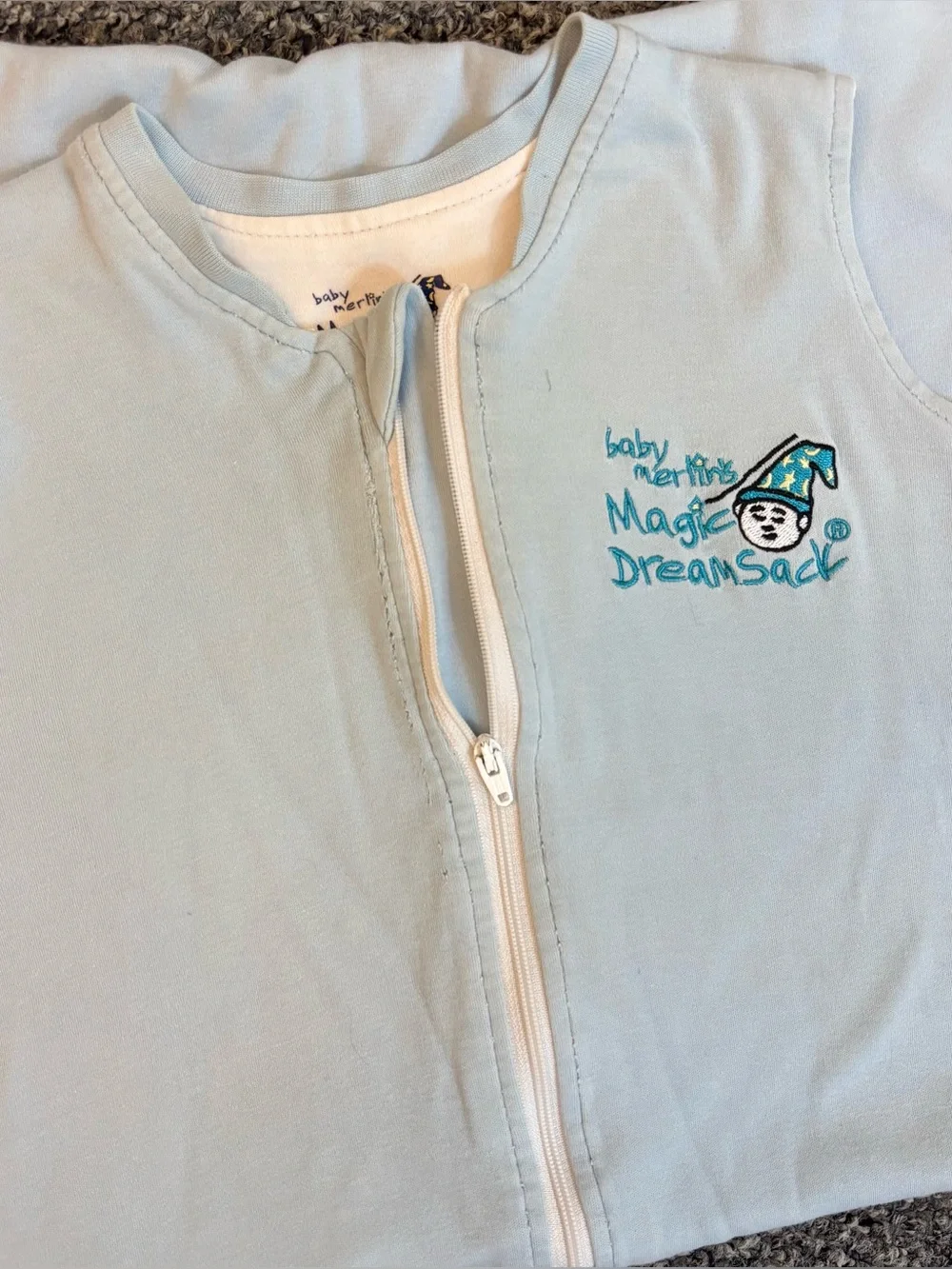 Magic Merlin Baby Sleep Sack with 2 way zip 6-12mo